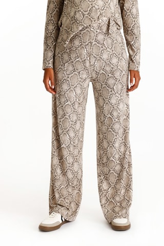 Pantalón de premamá de tiro alto - Gris