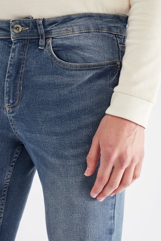 Pantalón skinny fit - Azul