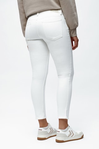 Vaquero premamá 7/8 - Blanco