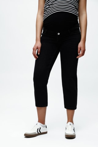 Vaquero premamá 7/8 - Negro