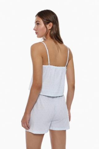 Top de pijama - Celeste