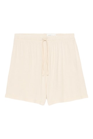 Short de pijama - Beige