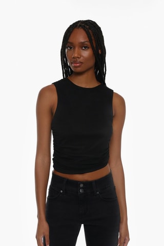 Crop top - Negro
