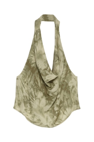 Top tie-dye - Verde