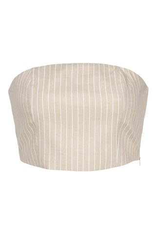 Crop top bustier - Beige