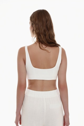 Crop top - Blanco