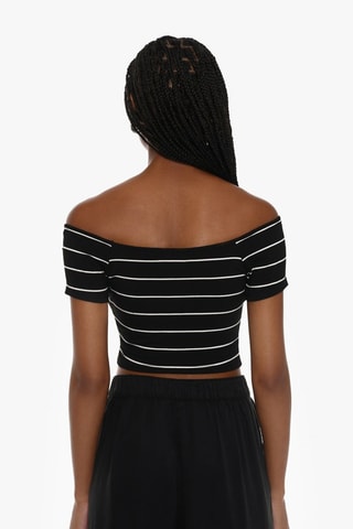 Crop top - Negro