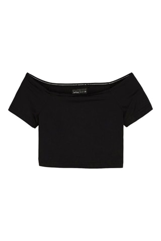 Crop top - Negro