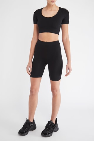 Crop top - Negro