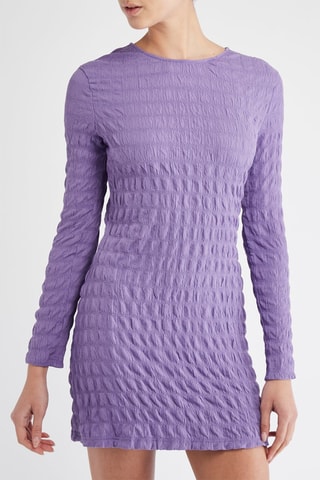 Vestido corto - Violeta