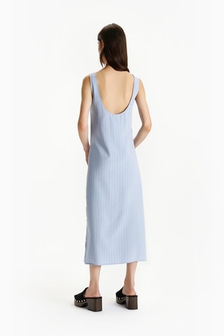 Vestido midi - Celeste