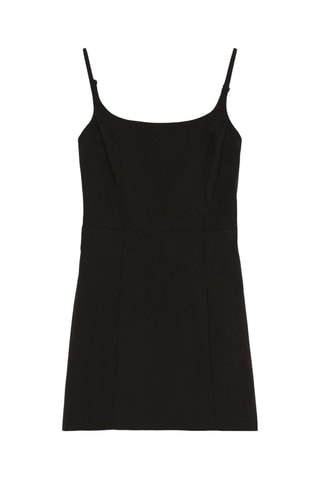 Vestido recto - Negro