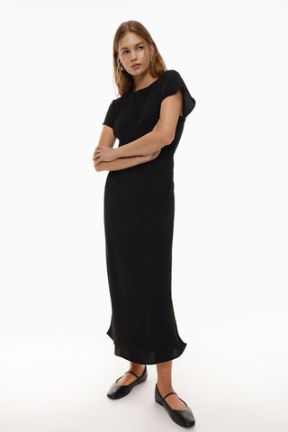 Vestido recto - Negro