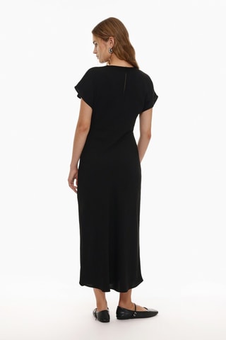 Vestido recto - Negro