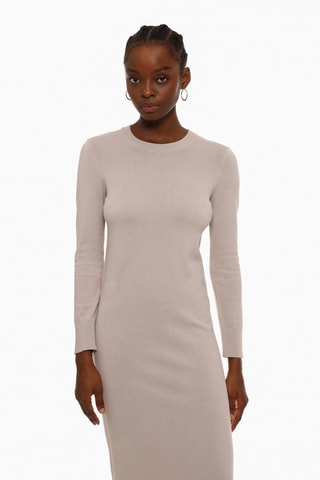 Vestido midi - Crudo