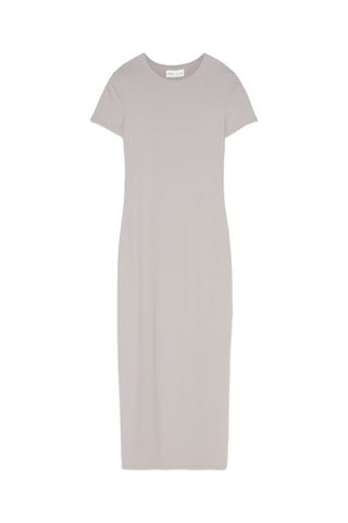 Vestido recto - Beige