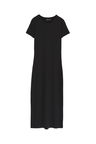 Vestido recto - Negro