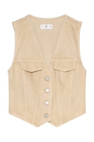 Chaleco de traje - Beige