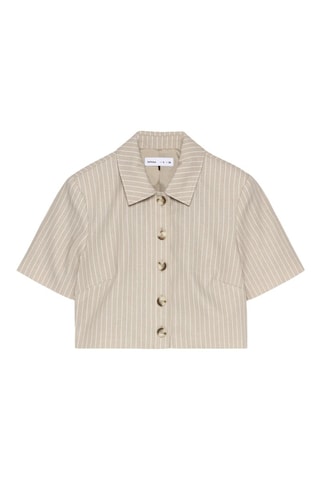 Camisa corta - Beige