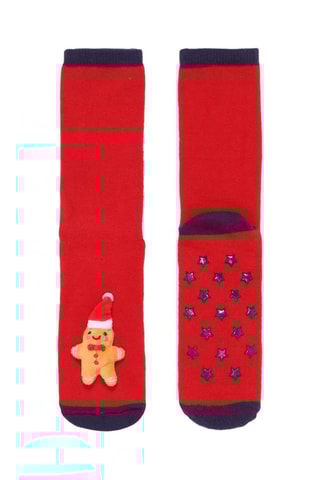 Calcetines antideslizantes - Rojo
