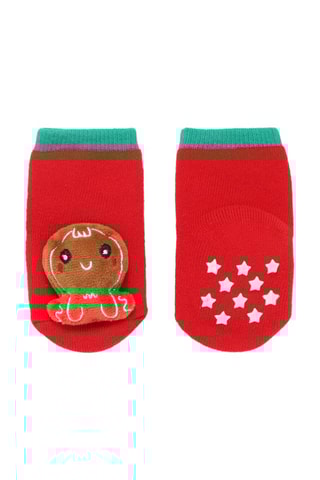 Calcetines antideslizantes - Rojo 