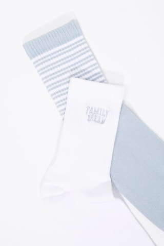 2 pares de calcetines - Blanco