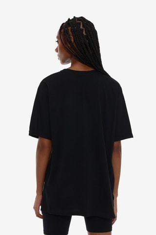 Camiseta oversize - Negro