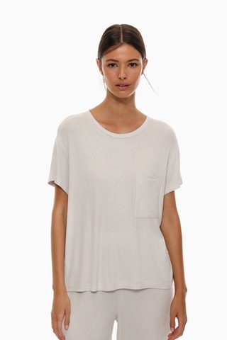 Camiseta de pijama - Gris claro