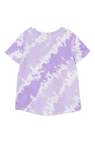 Camiseta tie-dye - Malva