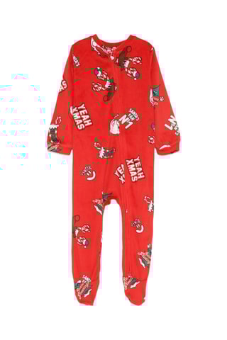 Pelele de terciopelo - Rojo