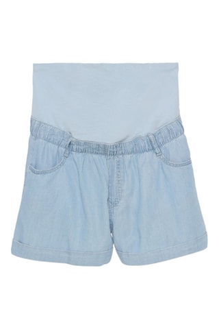 Short de premamá - Azul
