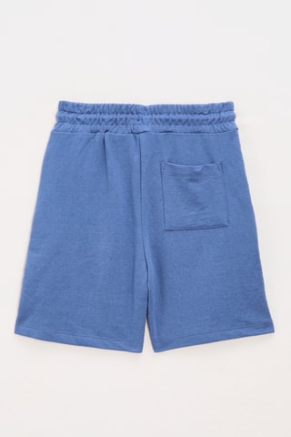 2 bermudas - Azul cobalto y blanco