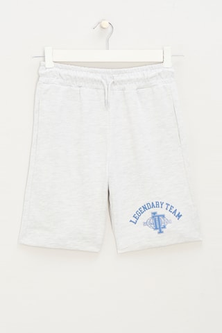 Bermudas - Blanco jaspeado