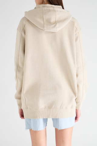 Sudadera con capucha - Beige