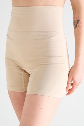 Mallas de compresión push-up de tiro alto - Beige