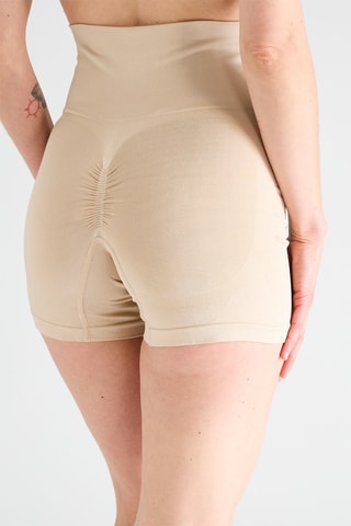Mallas de compresión push-up de tiro alto - Beige