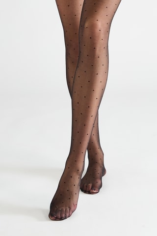 2 pantis - 20 deniers - Negro