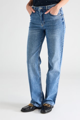 Vaquero recto - Celeste