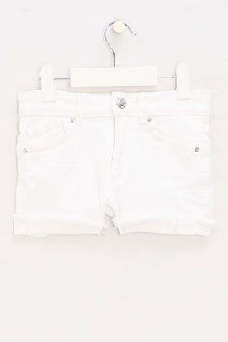 Short vaquero - Blanco