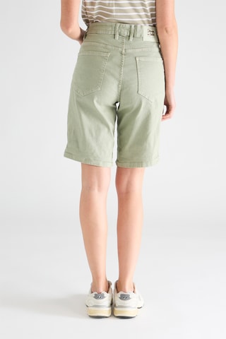 Bermudas vaqueras de tiro alto - Verde agua