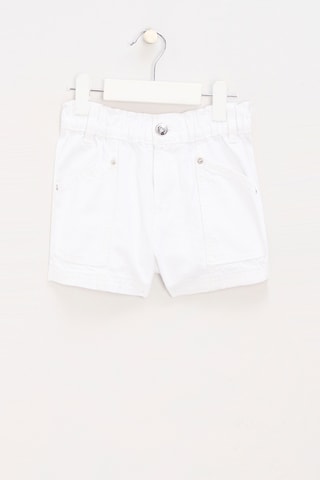 Short vaquero - Blanco