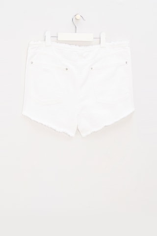 Short vaquero - Blanco