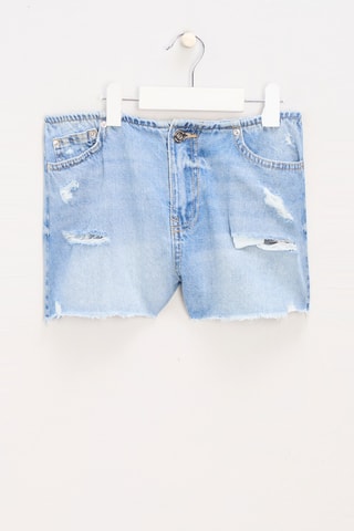 Short vaquero - Azul claro