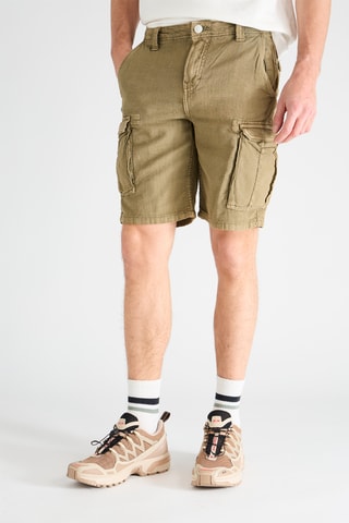 Bermudas vaqueras cargo - Verde oliva