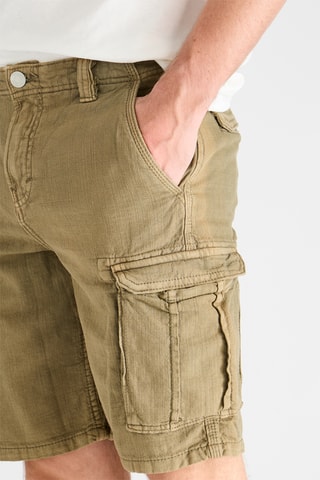 Bermudas vaqueras cargo - Verde oliva