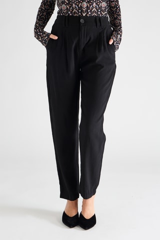 Pantalón de tiro alto - Negro