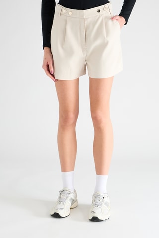 Short de tiro alto - Beige