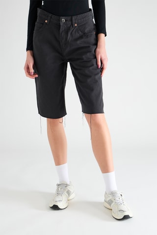 Bermudas vaqueras - Negro