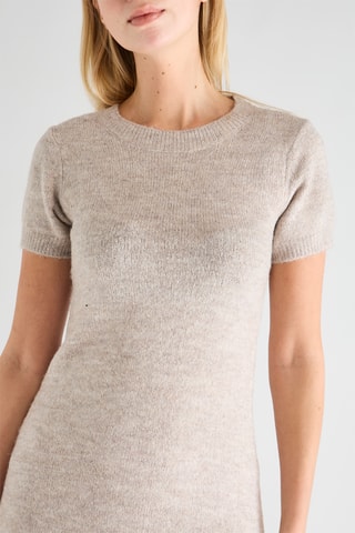 Vestido jersey - Beige