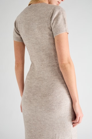 Vestido jersey - Beige